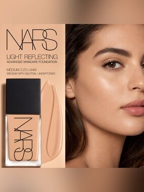 NEW🌟 NARS Light Reflecting Advanced Skincare Foundation • Medium 2.25 Lanai